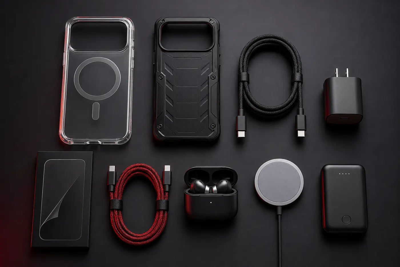 Modern phone cases, chargers and mobile accessories